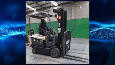 2011 Crown FC4500 con capacidad de carga de 5000 Libras (2267 kilogramos)