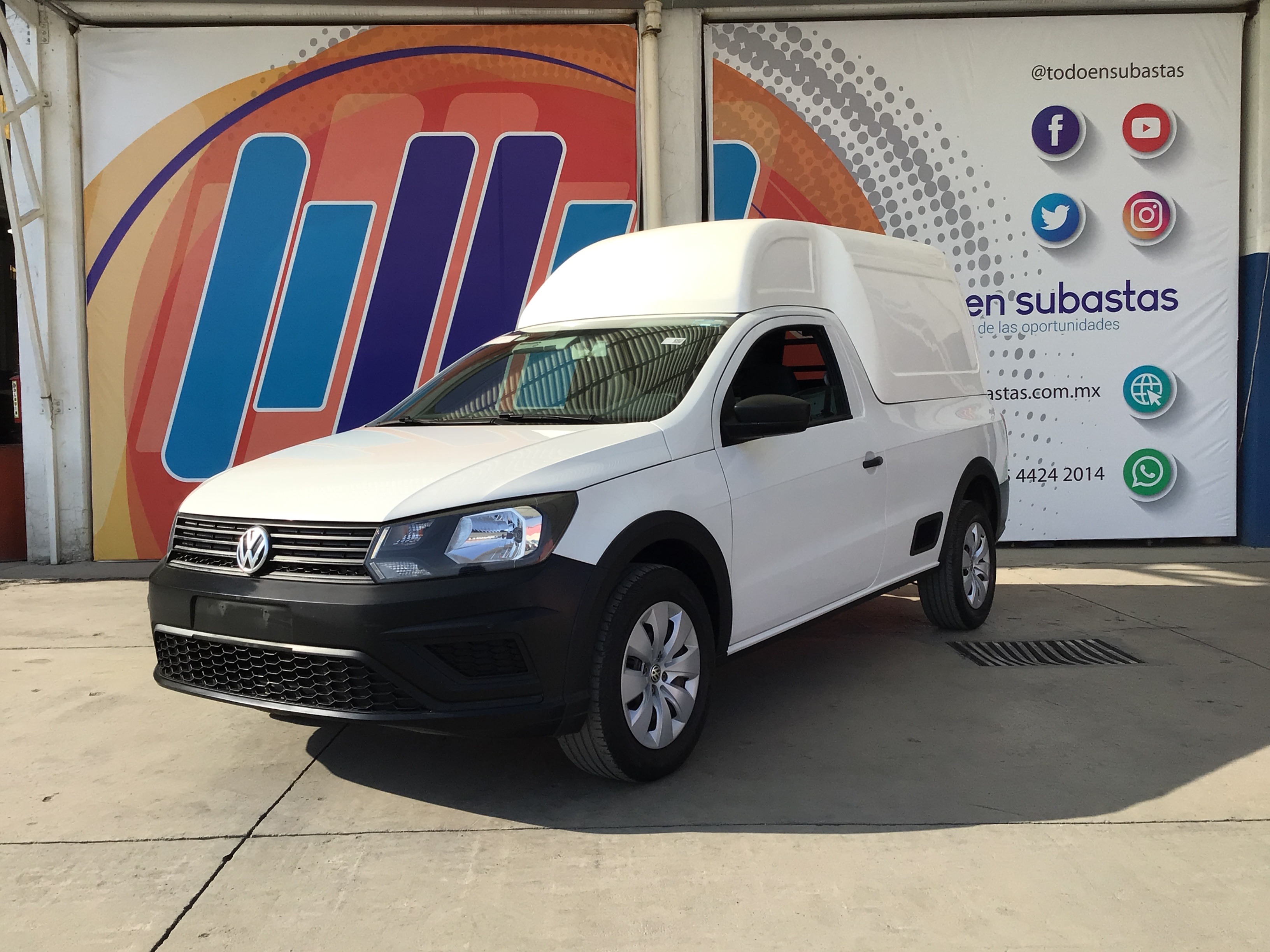 Imagen principal de 2018 Volkswagen Saveiro 2p Startline L4/1.6 Man Caseta/Copete