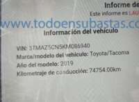 Toyota Tacoma 2019 4p TRD Sport V6/3.5 Aut 12