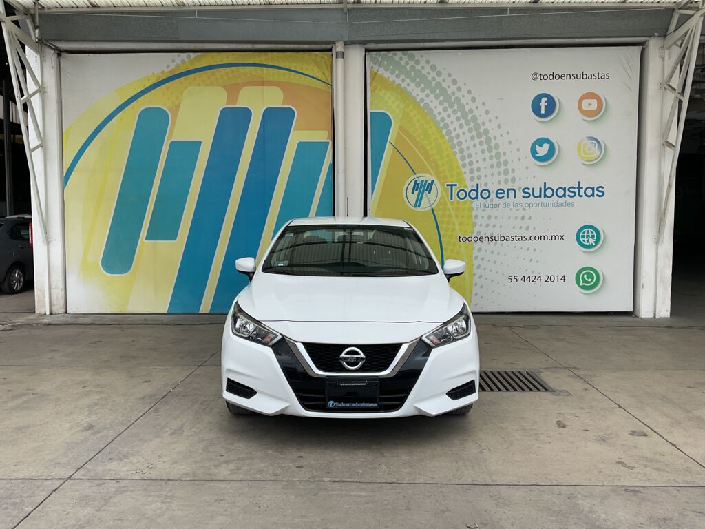 Nissan Versa 2021 4p Sense L4/1.6 CVT 2021 Nissan Versa Venta Exteriores 2