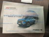 Jac Frison 2022 4p T6 Doble Cabina, L4/2.0/T Man 2022 Jac Frison Ingreso Documentos 0
