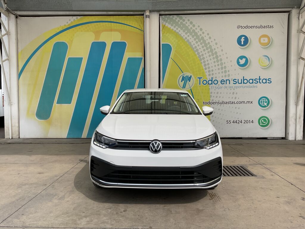Volkswagen Virtus 2024 4p Trendline L4/1.6 Tiptronic 2024 Volkswagen Virtus Venta Exteriores 2