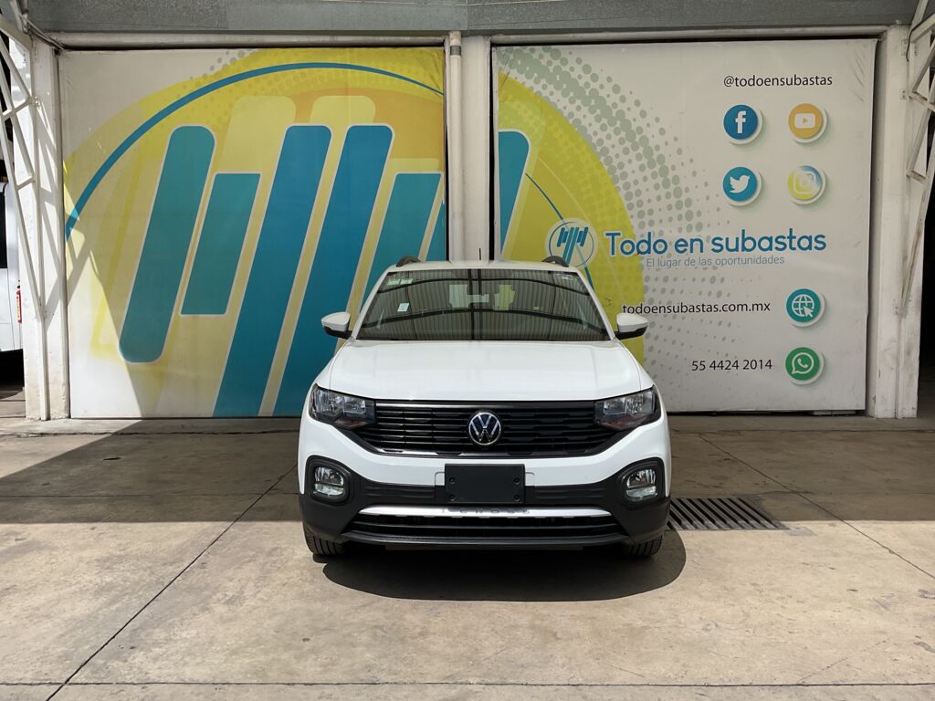 Volkswagen T-Cross 2023 5p Trendline L4/1.6 Tiptronic 2023 Volkswagen T-Cross Venta Exteriores 2