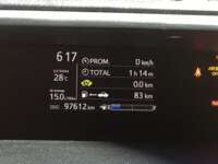 Toyota Prius 2019 5p C Hibrido L4/1.5/Aut 2019 Toyota Prius Venta Interiores 3