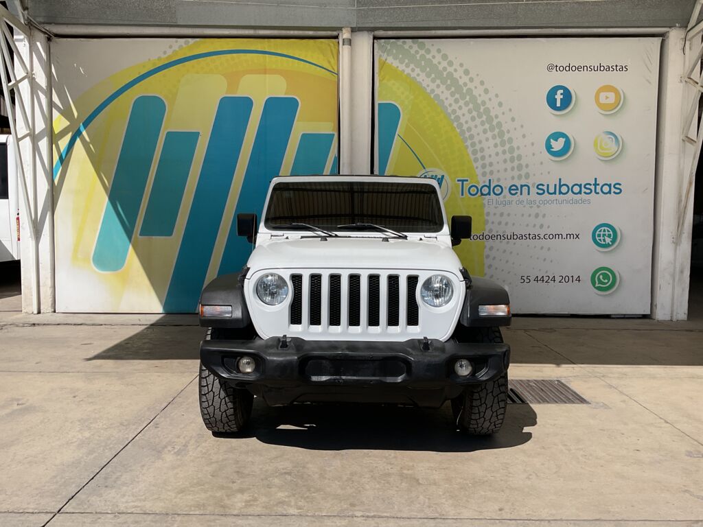 Jeep Wrangler 2020 5p Unlimited JL Sport L4/2.0/T eTorque Mild-Hybrid Aut 2020 Jeep Wrangler Venta Exteriores 2