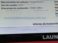 Toyota Prius 2019 5p C Hibrido L4/1.5/Aut 2019 Toyota Prius Ingreso Interiores 5