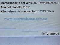 Toyota Sienna 2022 5p XLE Piel Híbrida L4/2.5 CVT 2022 Toyota Sienna Ingreso Interiores 5