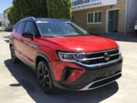 Volkswagen Taos 2023 5p Highline L4/1.4/T Tiptronic 2023 Volkswagen Taos Venta Exteriores 3