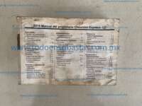 Chevrolet Express 2015  2015 Chevrolet Express Ingreso Documentos 1