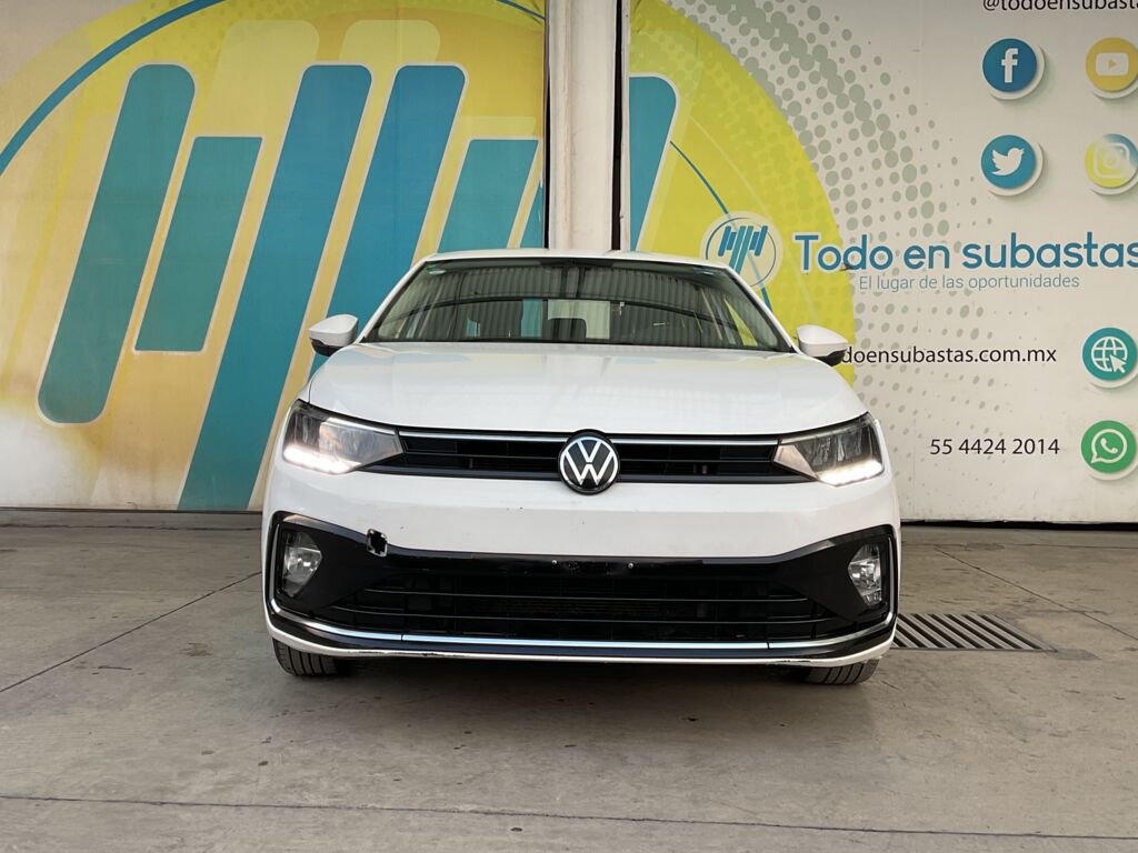 Volkswagen Virtus 2023 4p Comfortline L4/1.6 Tiptronic 2023 Volkswagen Virtus Venta Exteriores 2