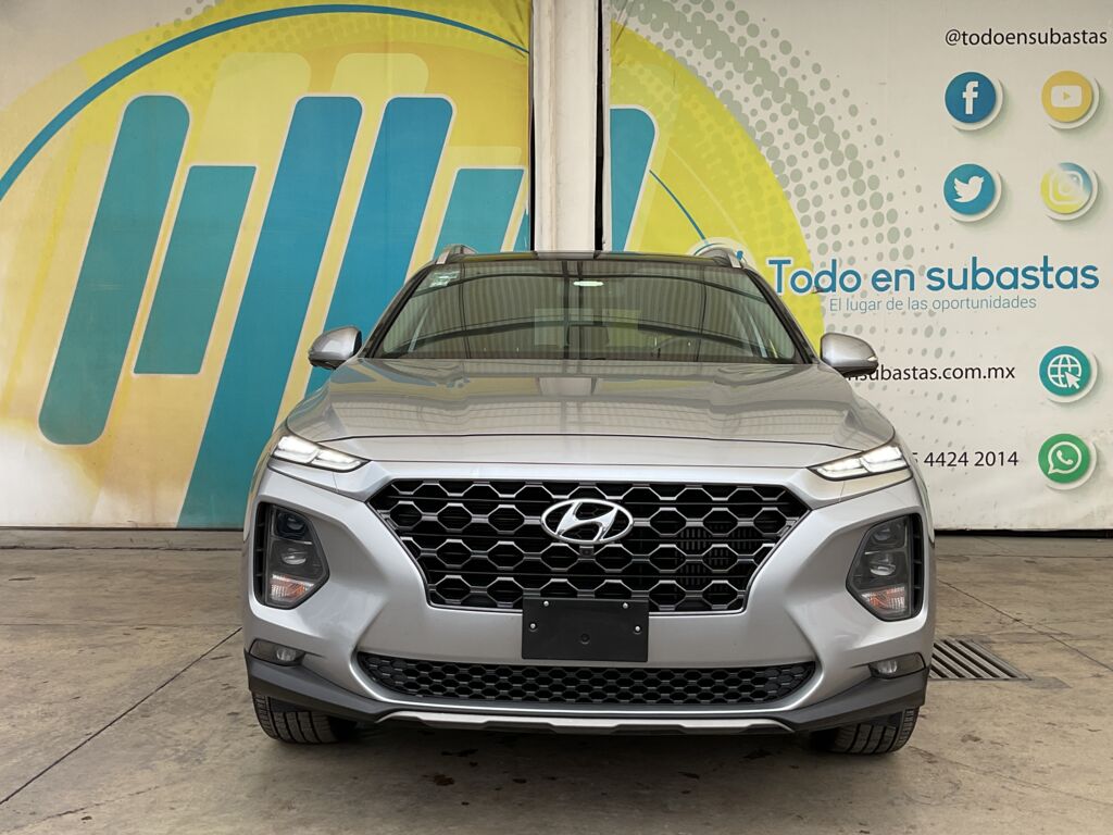 Hyundai Santa Fe 2020 5p Limited Tech L4/2.0/T Aut 2020 Hyundai Santa Fe Venta Exteriores 2