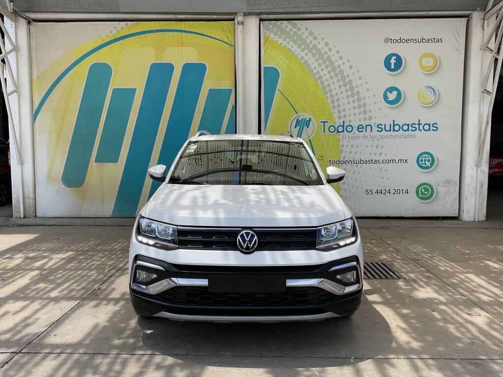 Volkswagen T-Cross 2022 5p Trendline L4/1.6 Tiptronic 2022 Volkswagen T-Cross Venta Exteriores 2