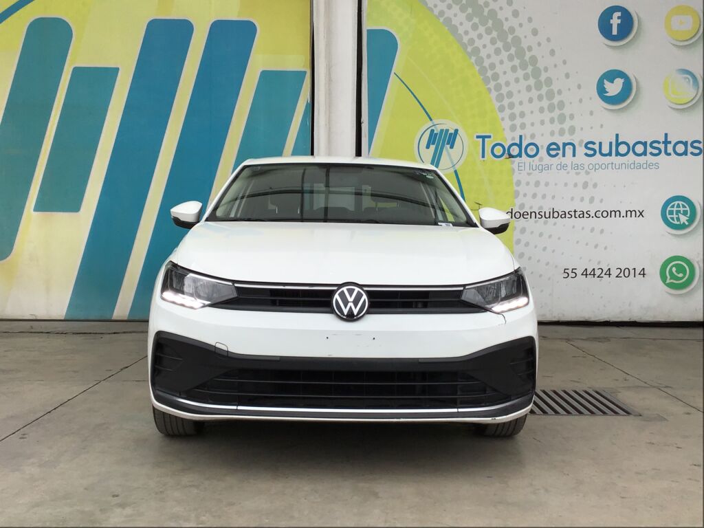 Volkswagen Virtus 2024 4p Trendline L4/1.6 Tiptronic 2024 Volkswagen Virtus Venta Exteriores 2