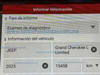 Jeep Grand Cherokee 2025 Limited V6, Aut., 4x2 3 filas, QC, 5ptas., 7p 2025 Jeep Grand Cherokee Ingreso Interiores 5